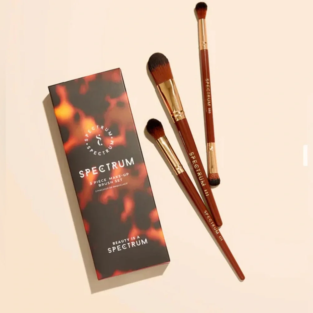 Spectrum 3 Piece Make-Up Brush Set